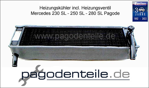 Heizungsk�hler W�rmetauscher Heizung Mercedes 230 280 SL Pagode